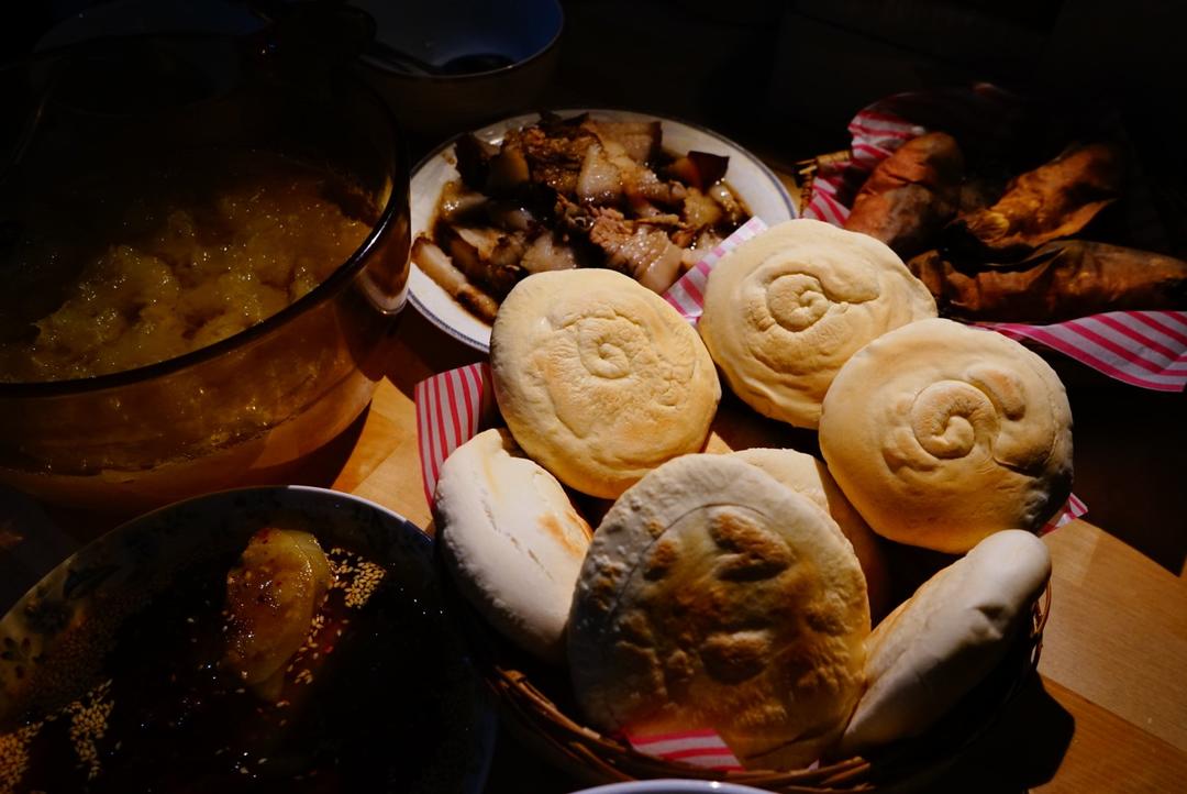 肉夹馍(白吉馍的制作)