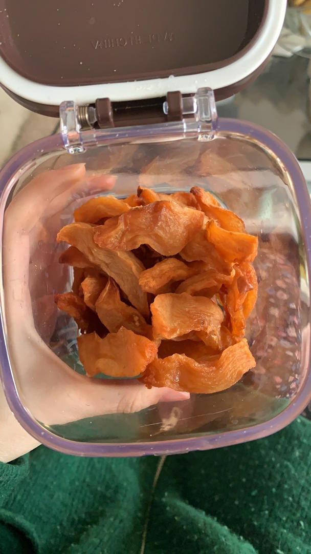 玥兔儿啾做的可晒可烤的苹果干