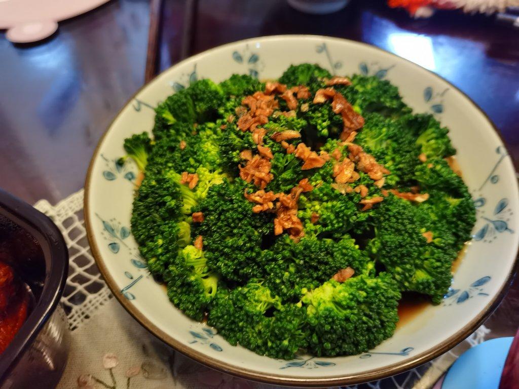 蚝油蒜蓉西兰花