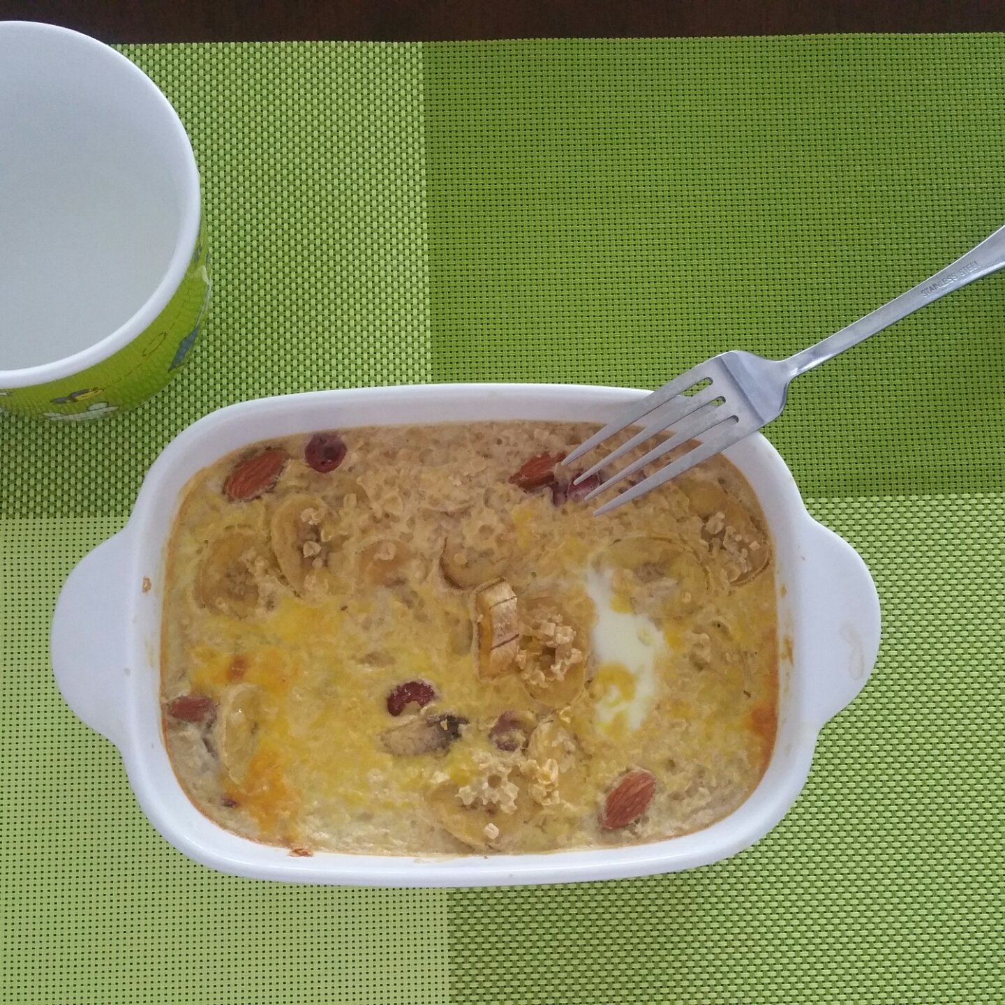 Baked Oatmeal Breakfast 早餐烤燕麦