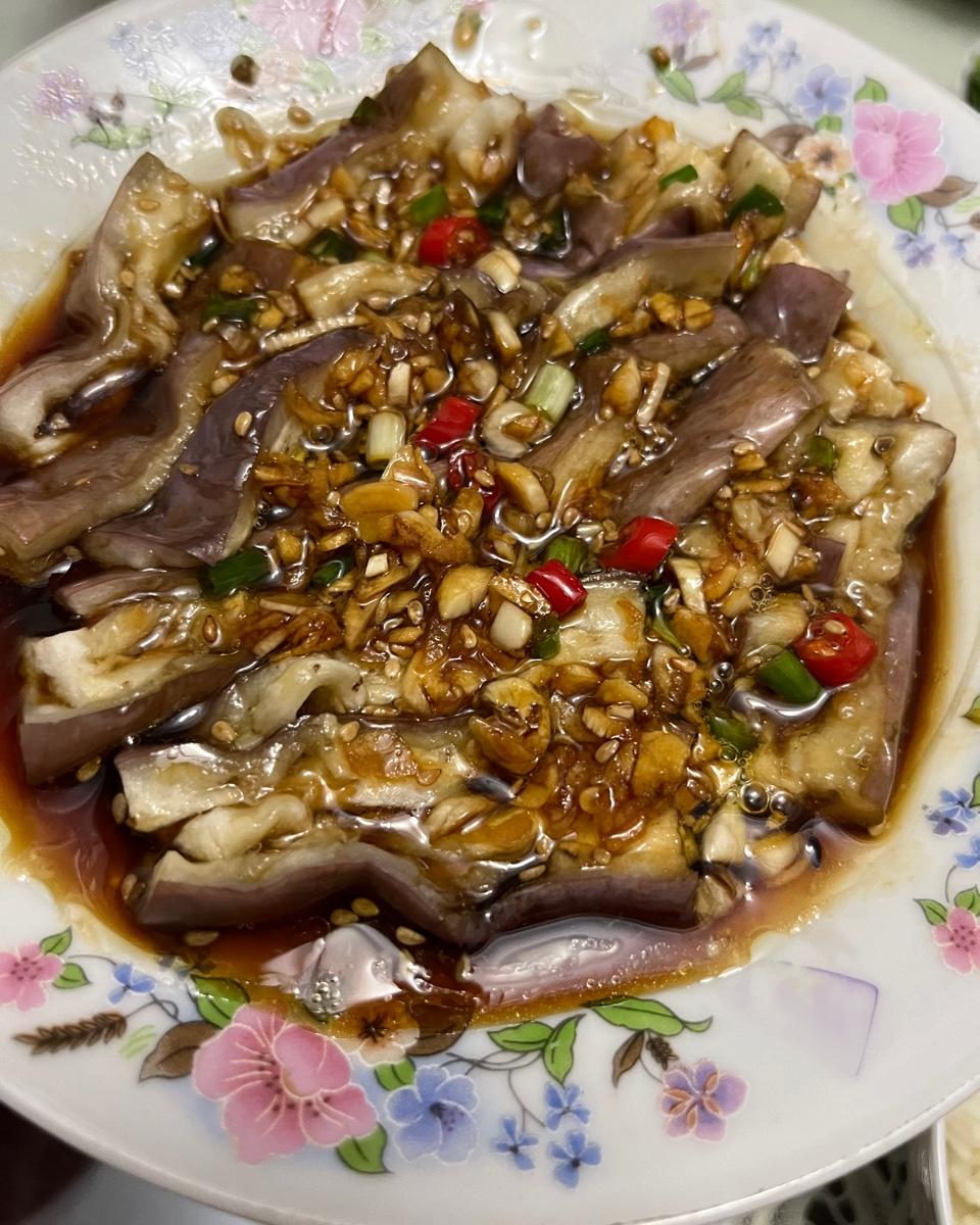 蒸茄子