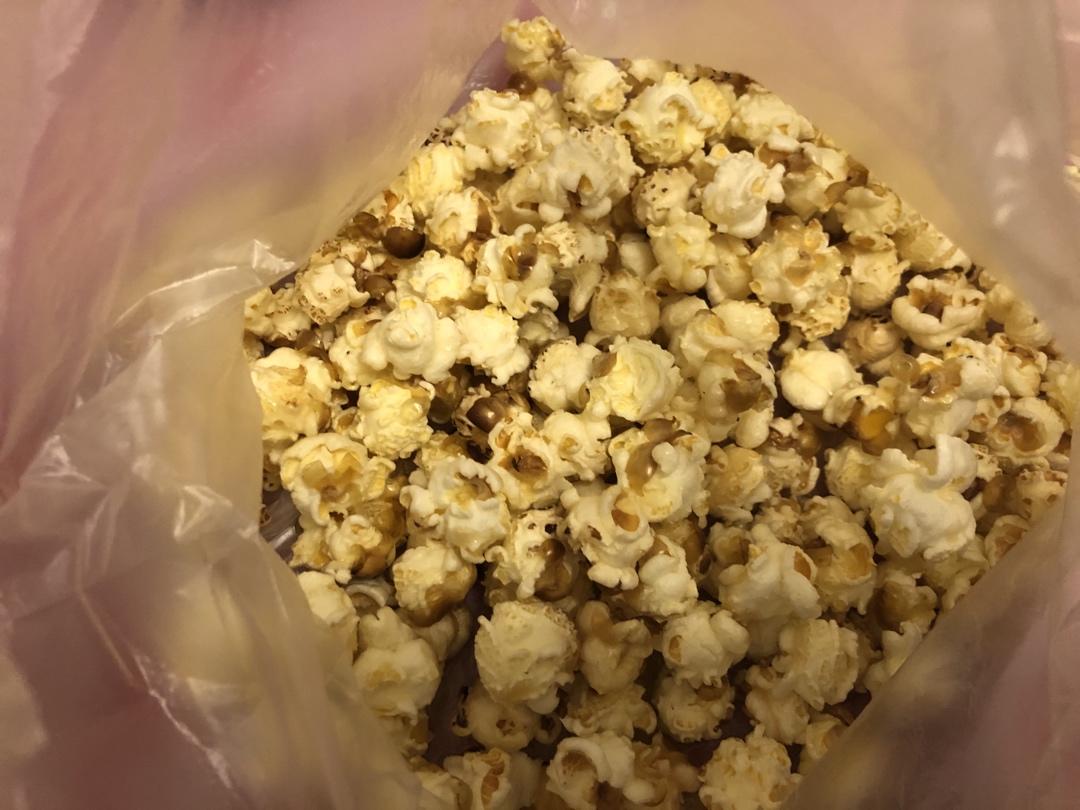 一招搞定小朋友的黄油焦糖爆米花，简单又好吃
