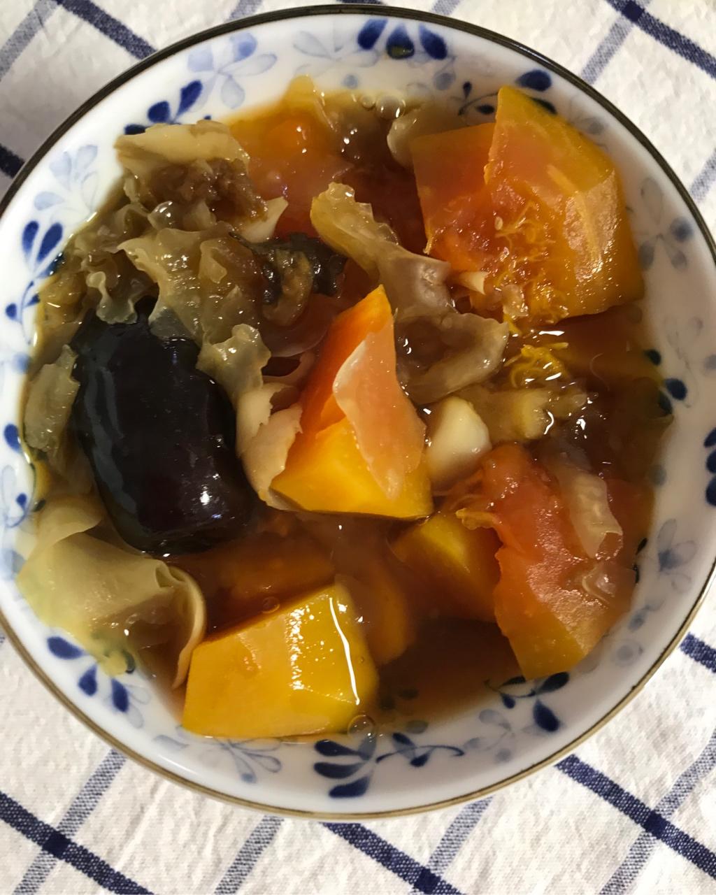 木瓜银耳百合汤——美丽女人滋补汤