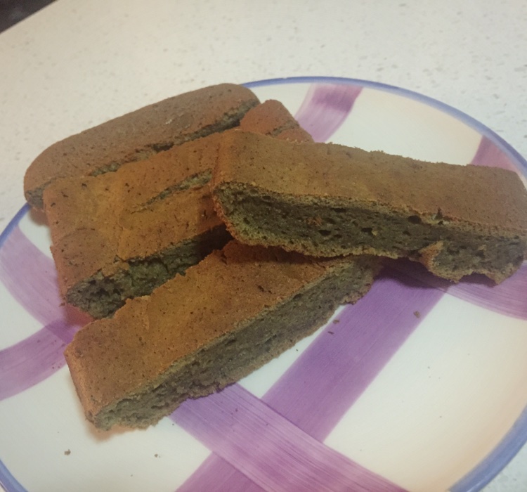 六寸抹茶戚风蛋糕
