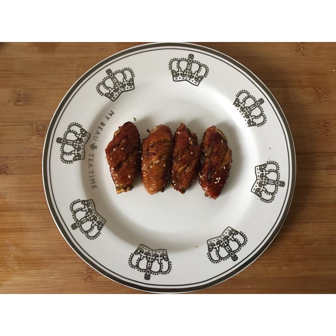 烤箱孜然烤鸡翅