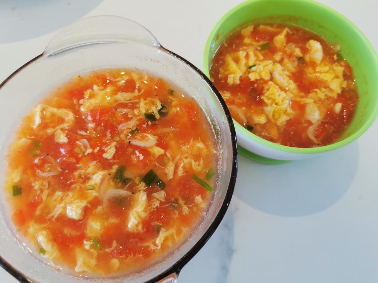 西红柿鸡蛋汤（辅食版）的做法