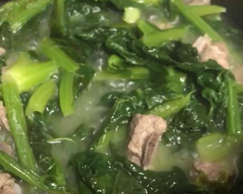 潮汕春菜排骨煲