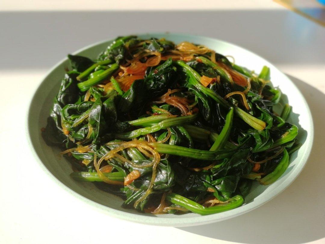 酱拌菠菜粉