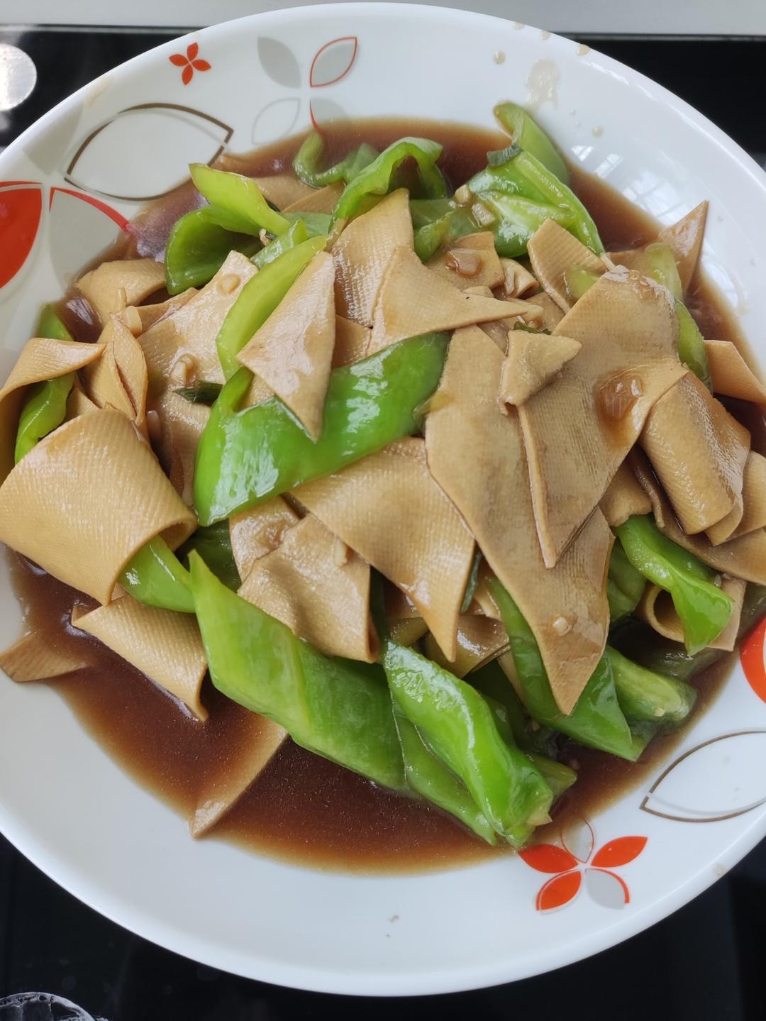 东北人最爱的国菜 尖椒干豆腐