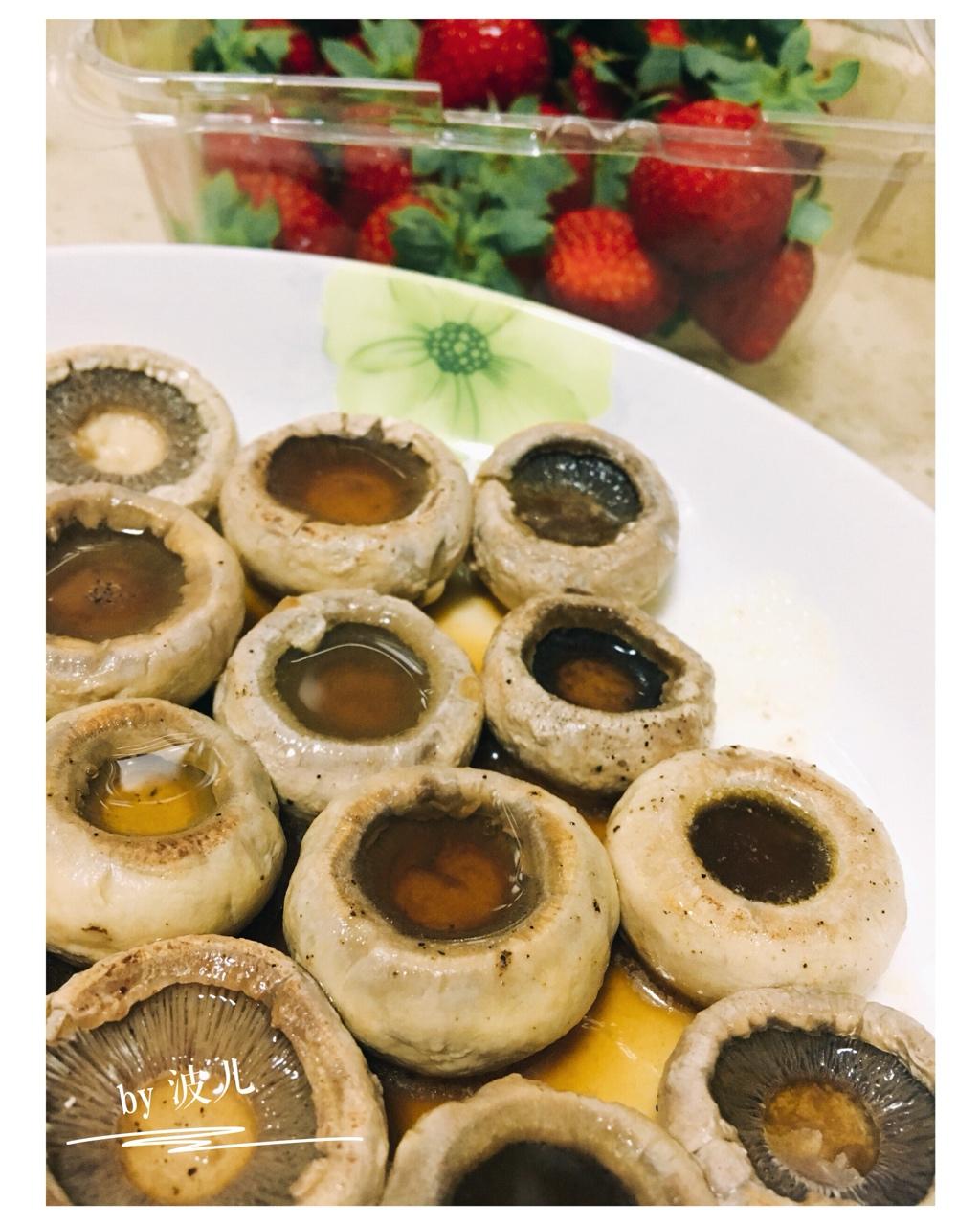 保留最原始鲜味儿的煎口蘑