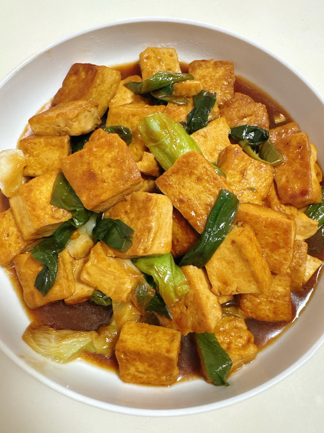 大葱烧豆腐