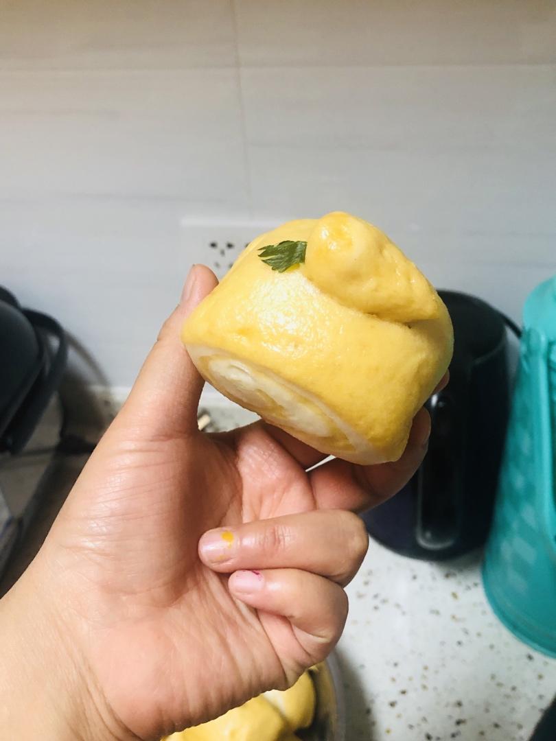 超萌胡萝卜刀切小馒头