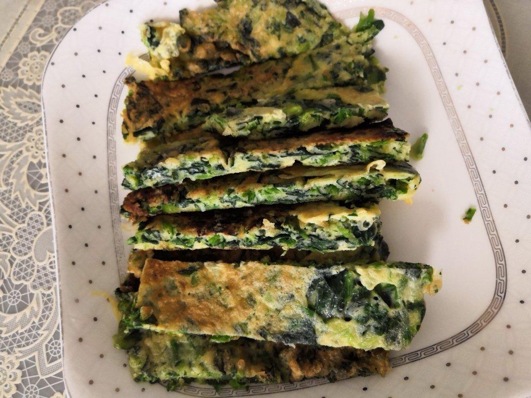 低脂菠菜蛋饼