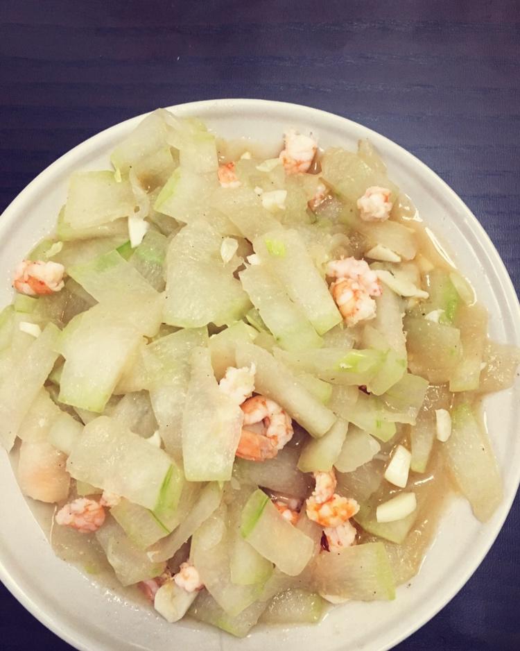 冬瓜炒虾仁