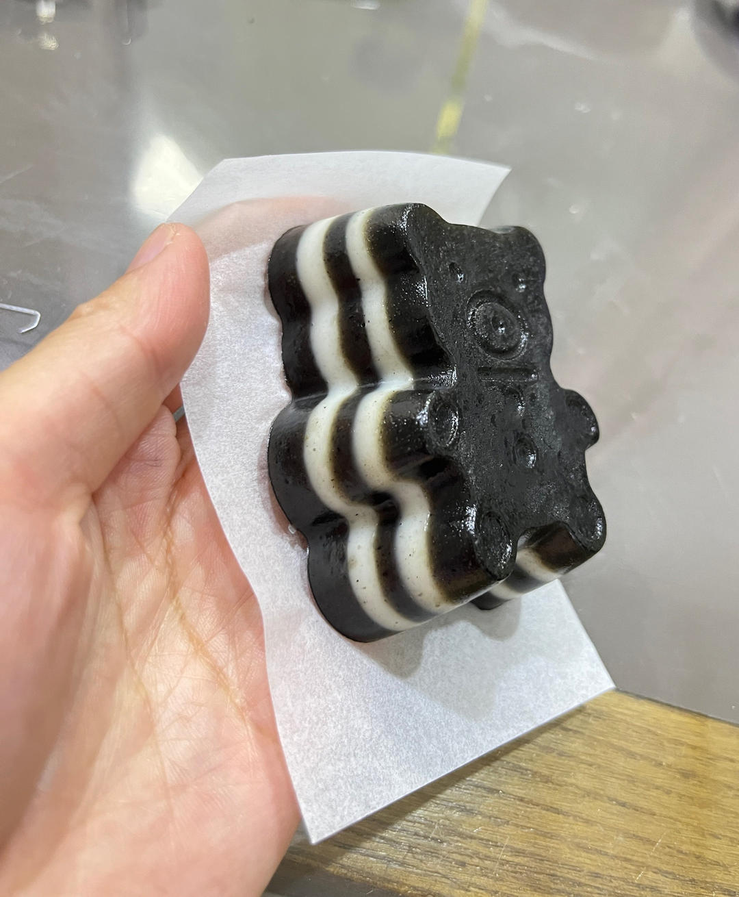 糕点系列：黑芝麻椰汁千层糕