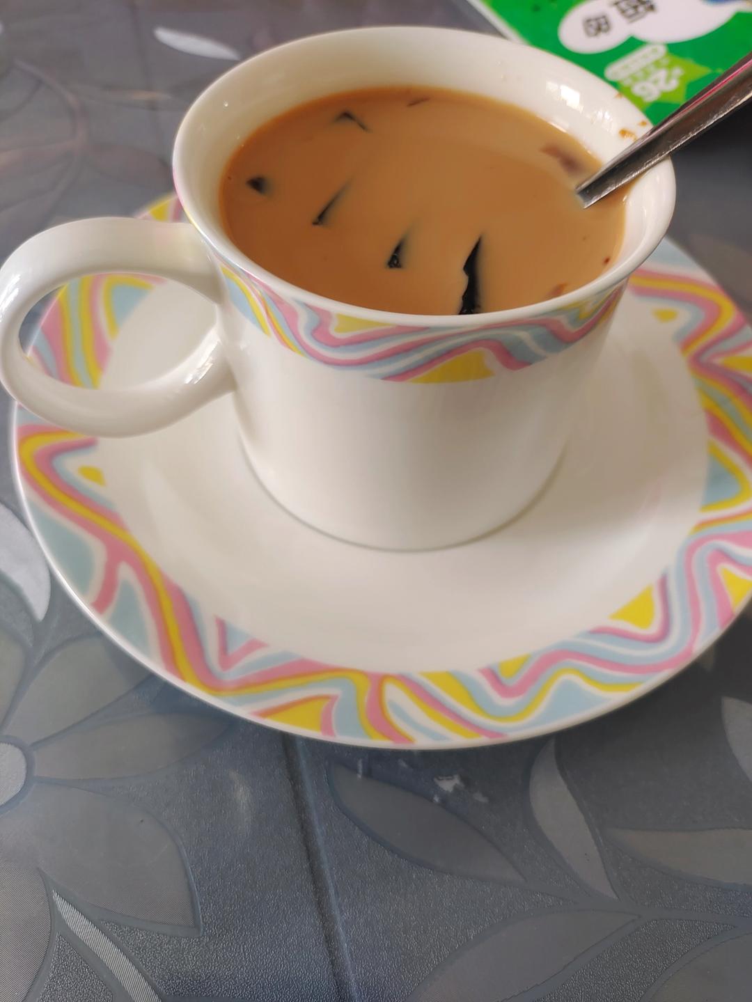 绝了❗️太好喝了｜超简单的咖啡冻焦糖奶茶