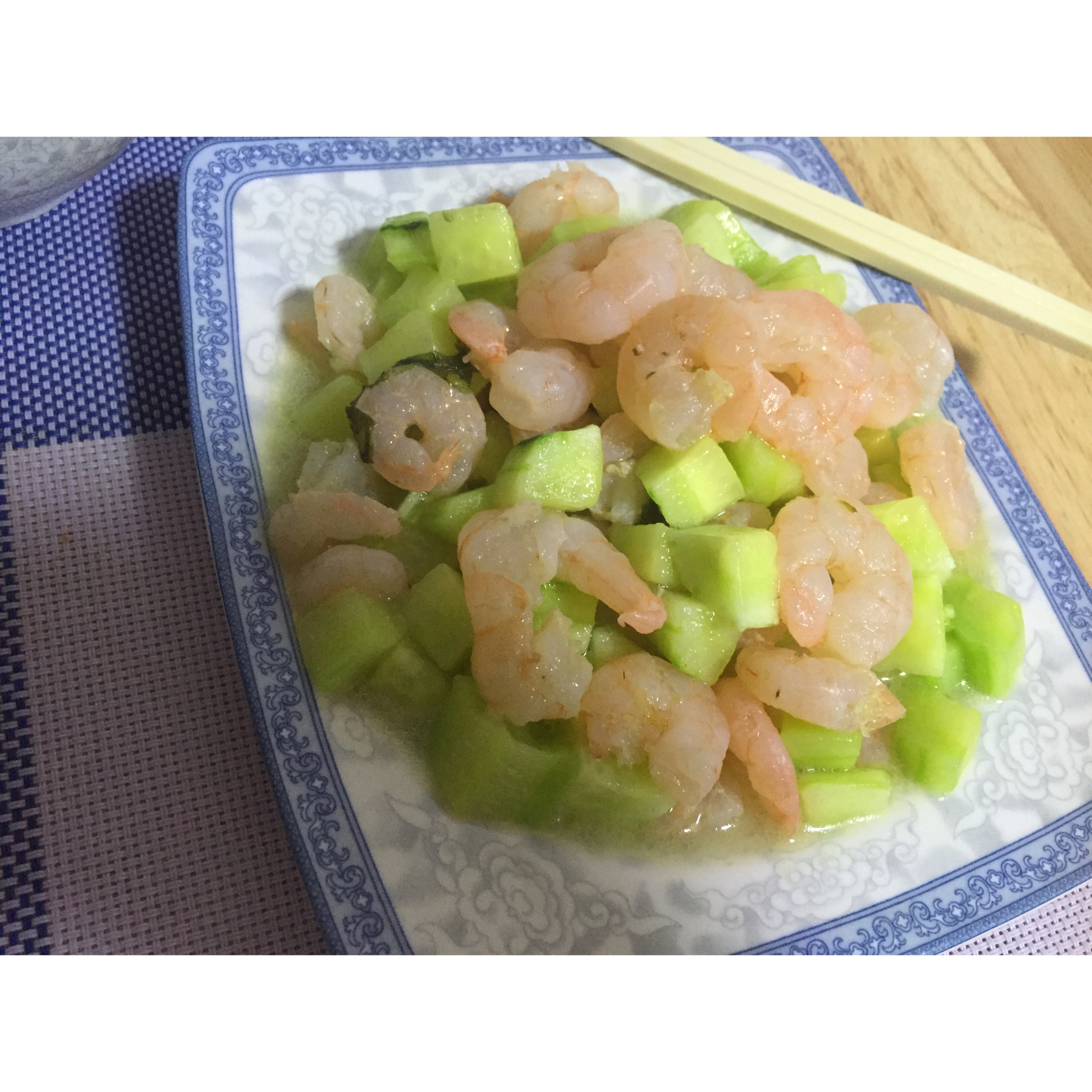 黄瓜虾仁