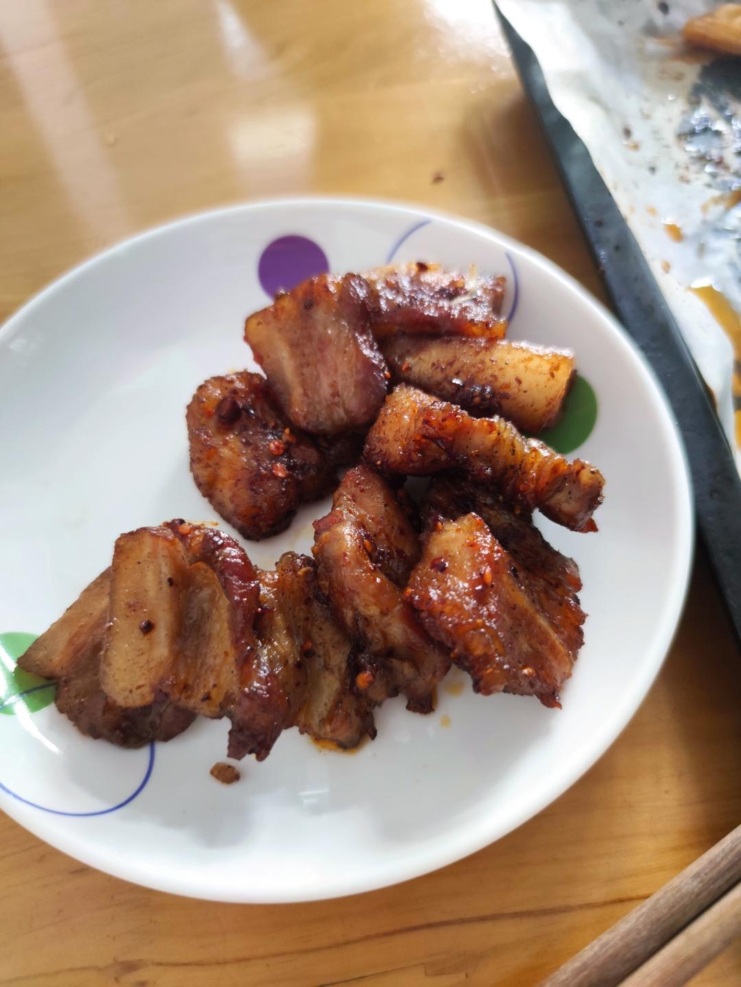 香烤五花肉串