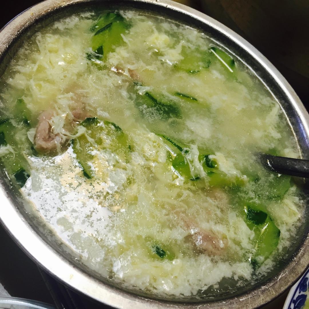 徐bb做的黄瓜肉片汤
