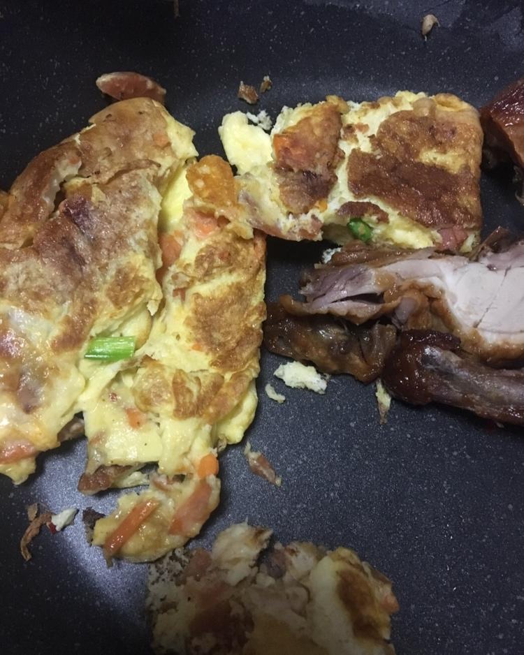 香肠芝士葱蛋烧