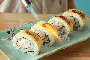 芝士大虾寿司&黑米素寿司 Sushi的做法 步骤23