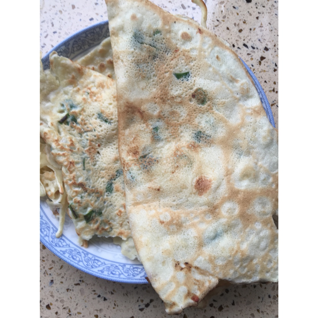葱花鸡蛋饼