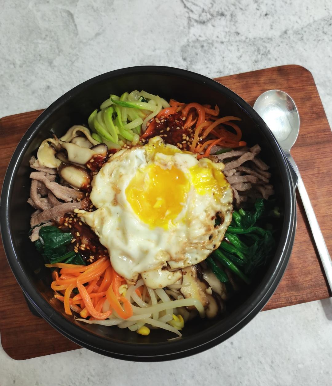 韩式拌饭(低脂高纤）