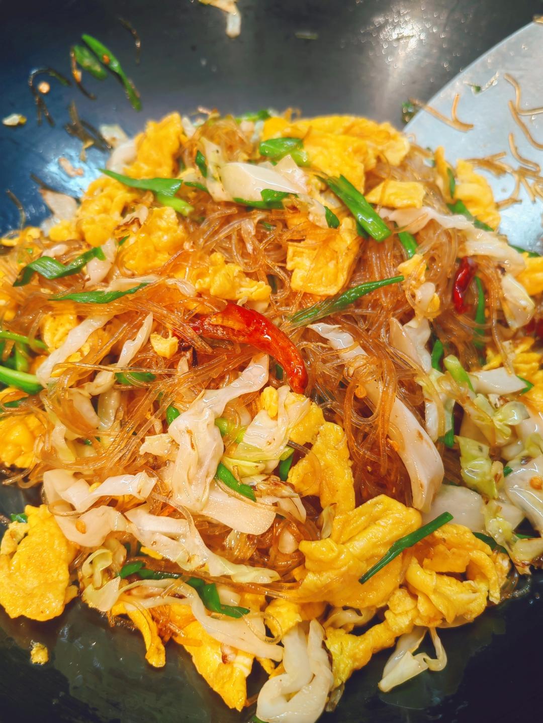 粉丝包菜（合菜）的做法