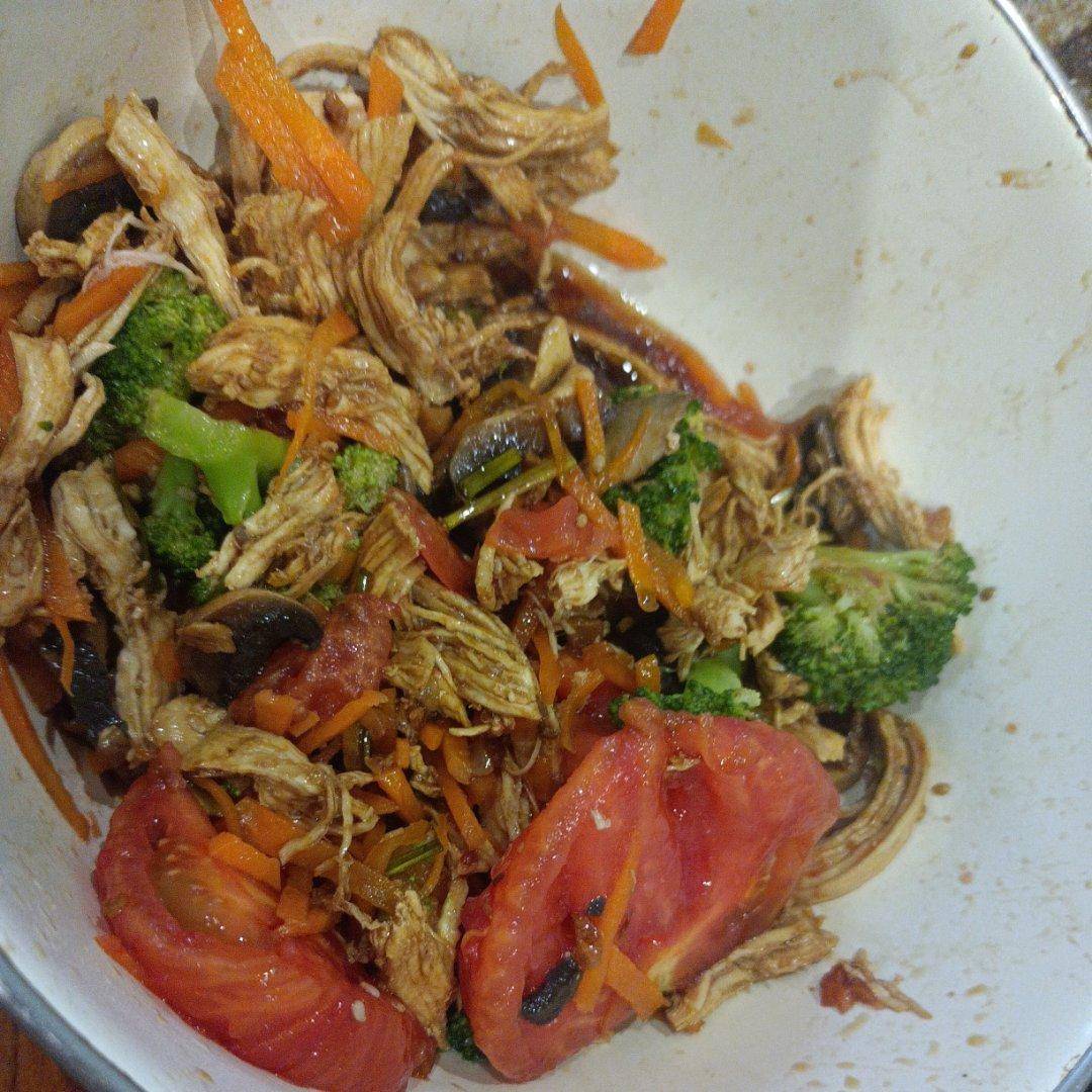 🥰简单好吃手撕鸡腿肉🍗零脂肪凉拌菜