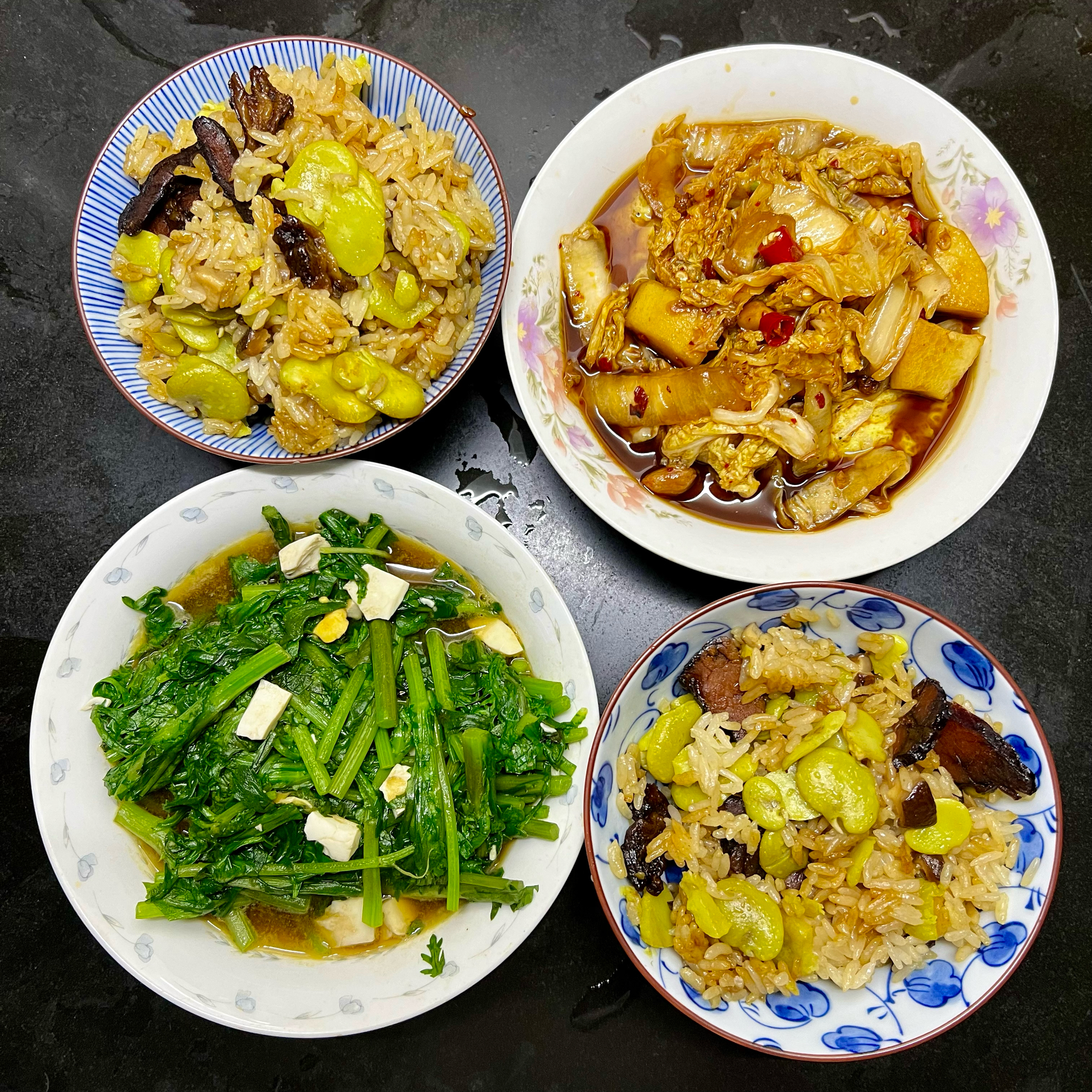 电饭锅焖饭（煲仔饭、排骨焖饭、立夏豌豆饭、羊肉抓饭等）