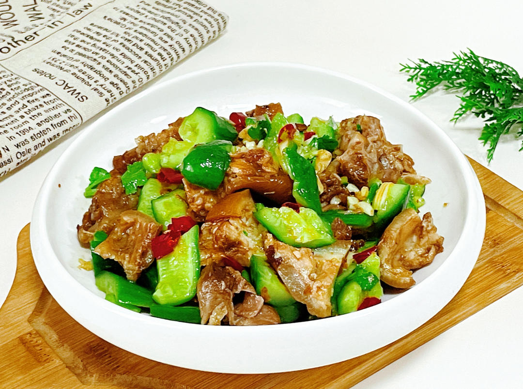 肘子拌黄瓜｜爽口不腻｜下酒又下饭