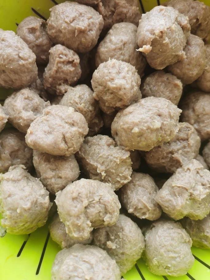 自制Q弹牛肉丸（搅拌机版）（不用手打也能上筋）