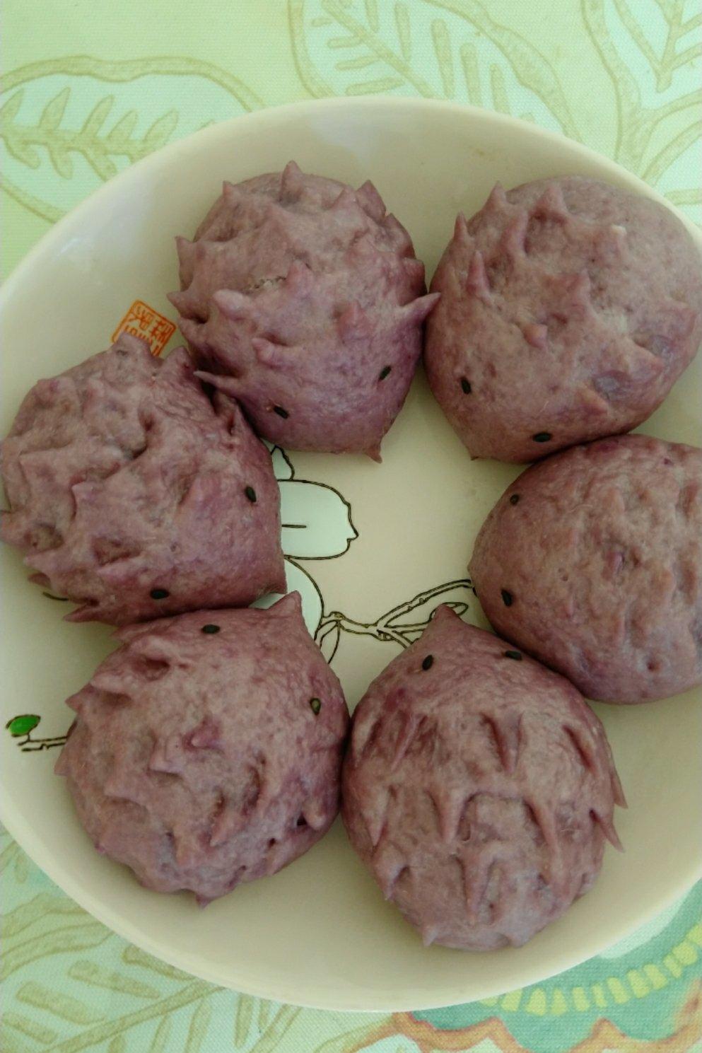 刺猬包/一次烤箱发酵（附视频）