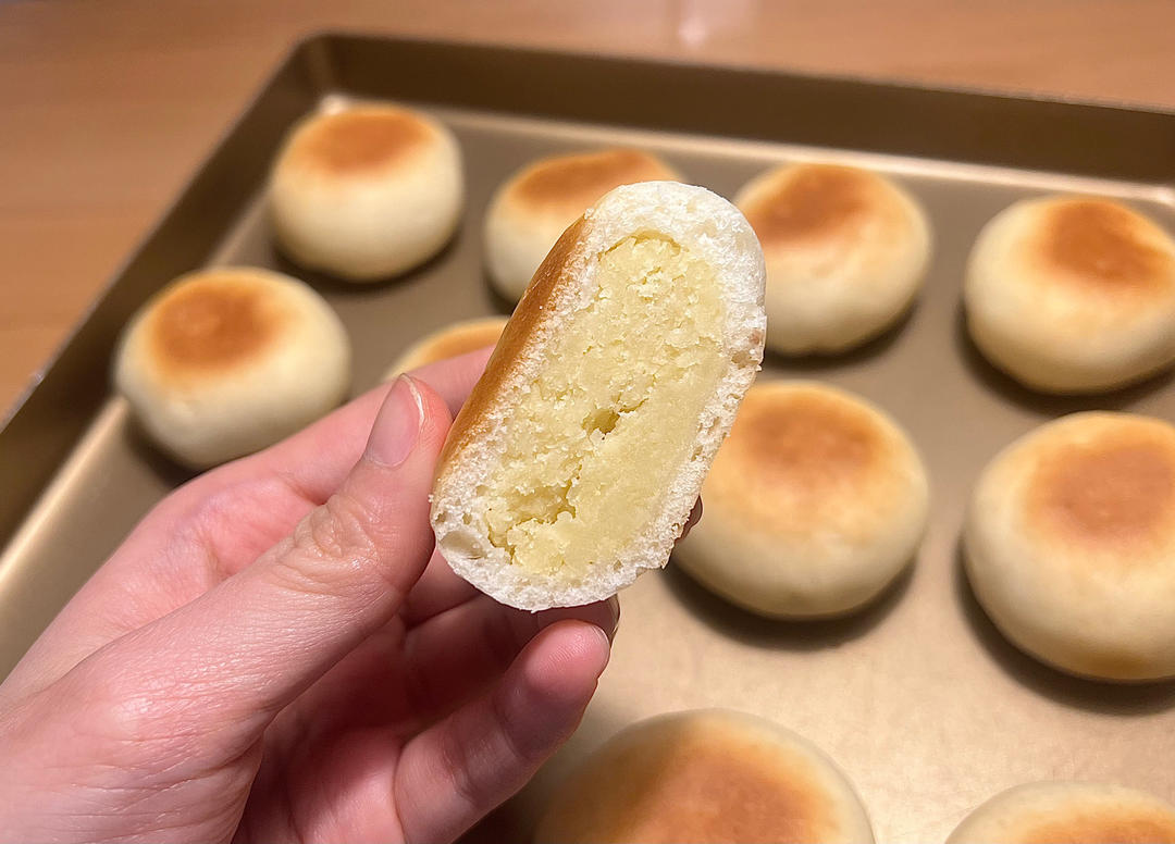 纯奶手撕吐司的做法 步骤1