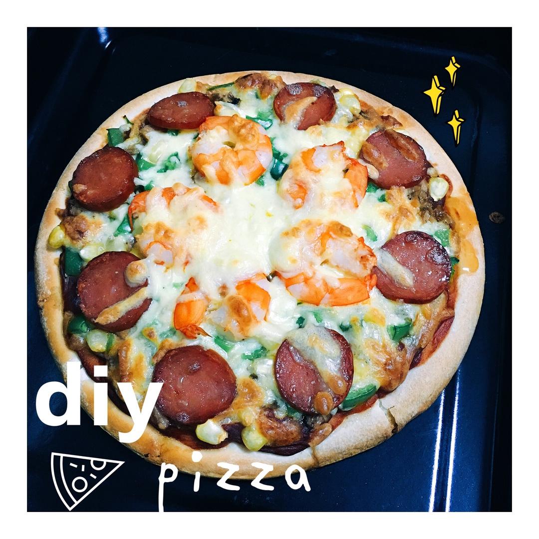 金枪鱼火腿pizza