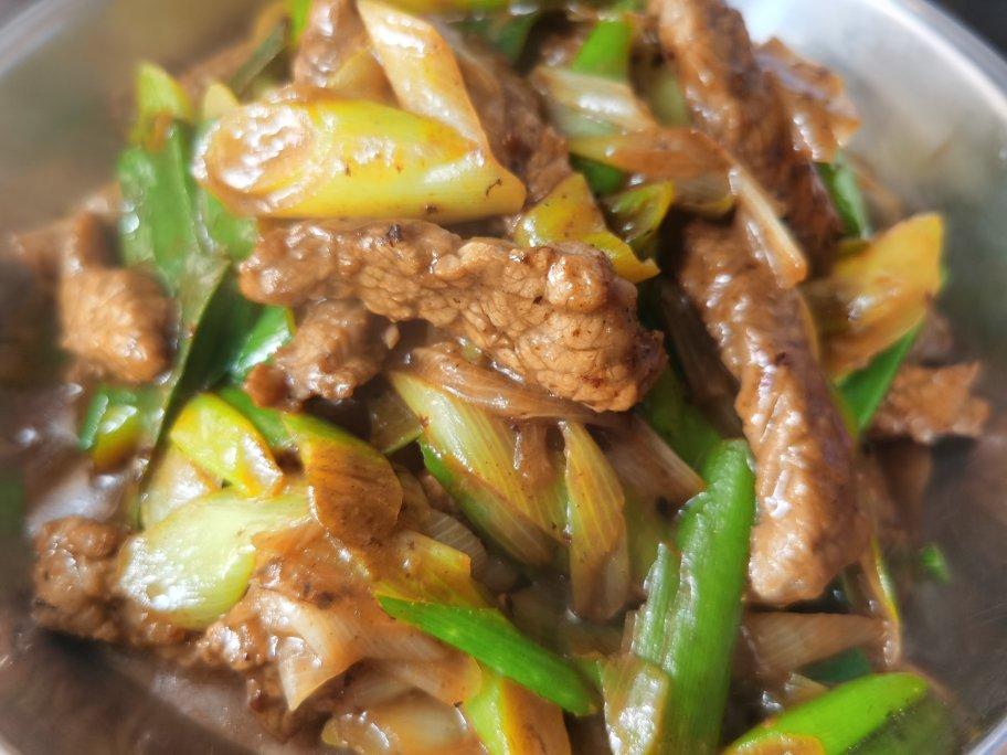 葱爆牛肉