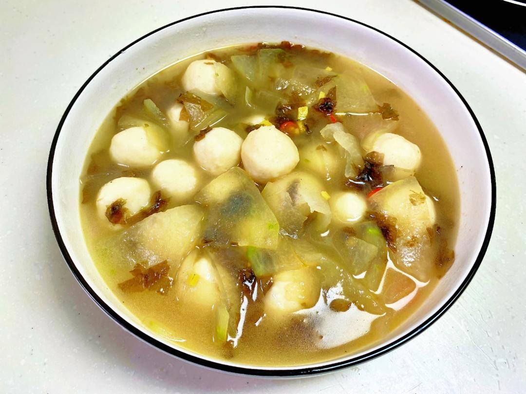 冬瓜鱼丸汤做法