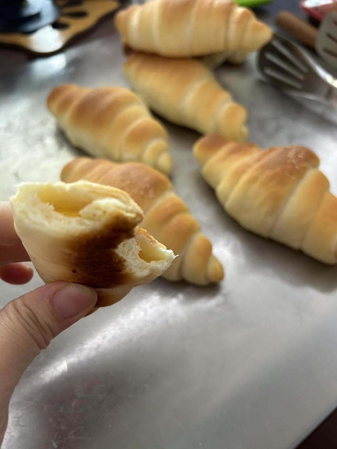 香葱肉松海盐卷
