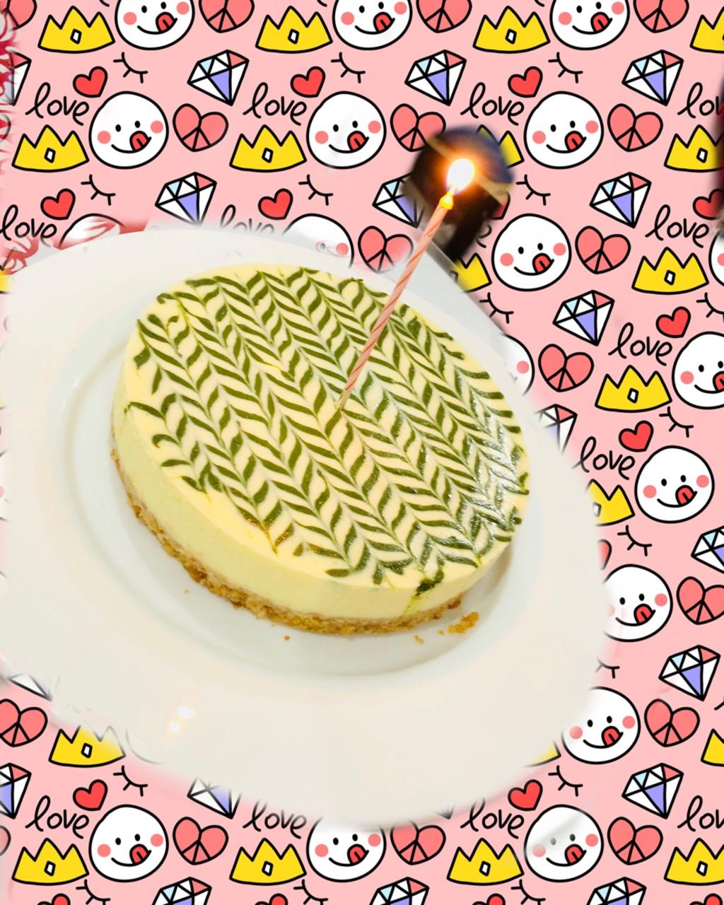 抹茶大理石乳酪蛋糕