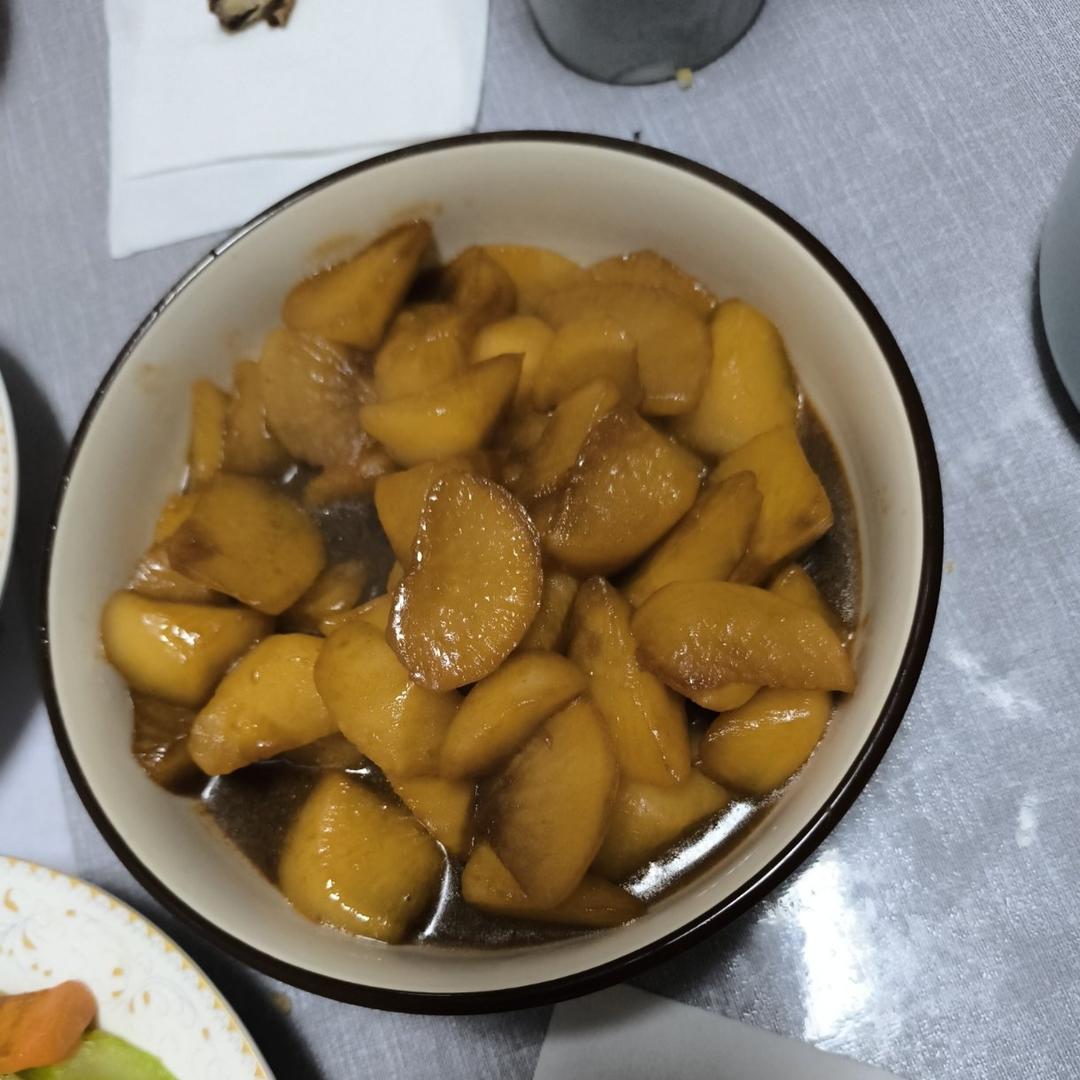 家常红烧萝卜