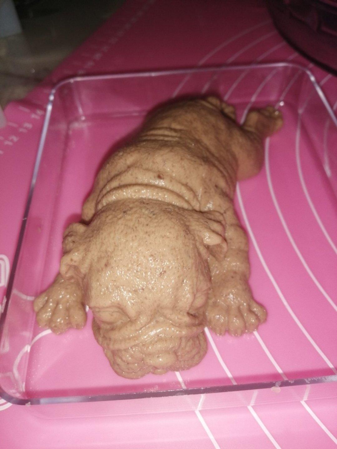 免烤3D立体狗蛋糕