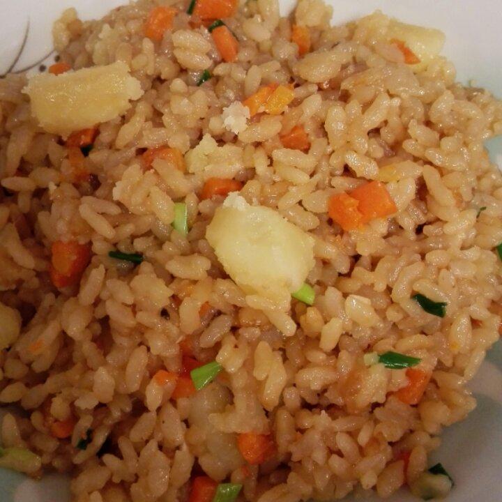 土豆焖饭（电饭锅版）