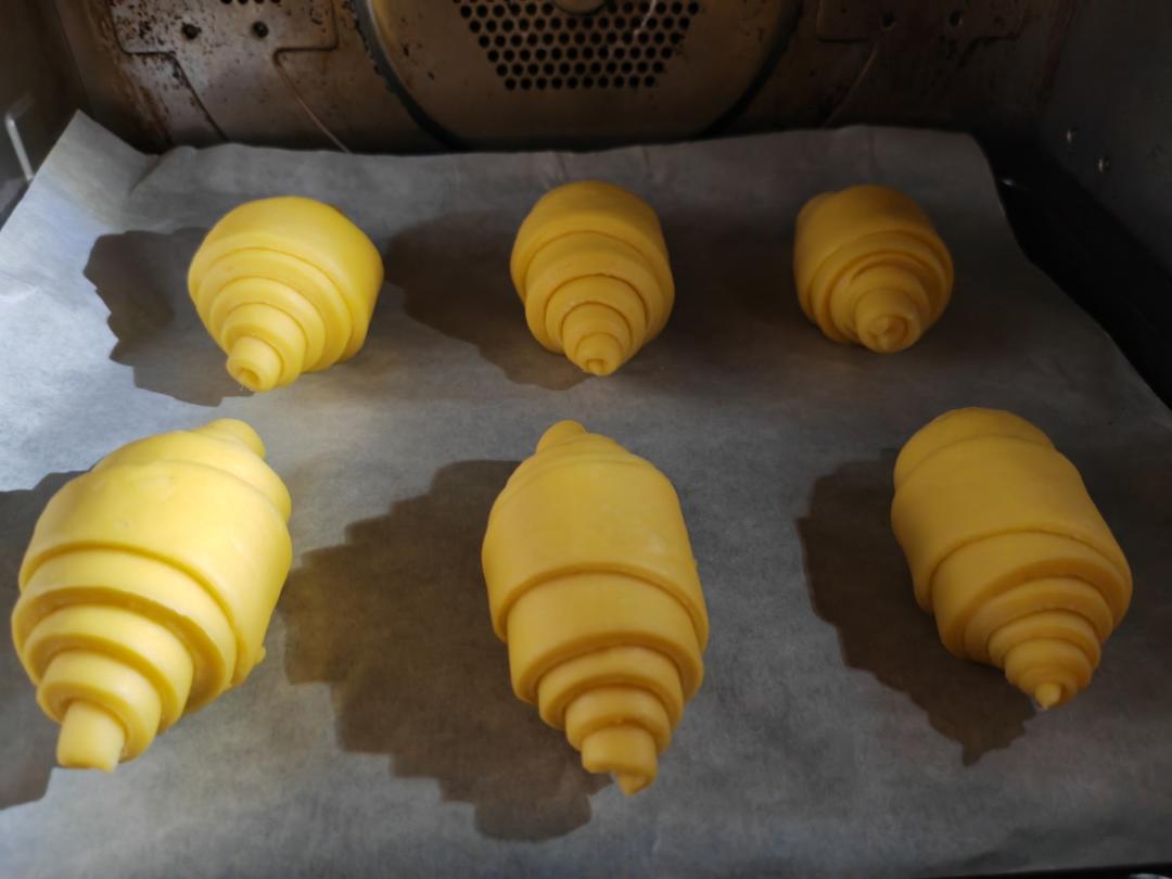 11月龄宝宝辅食面包-奶香牛角包🥐