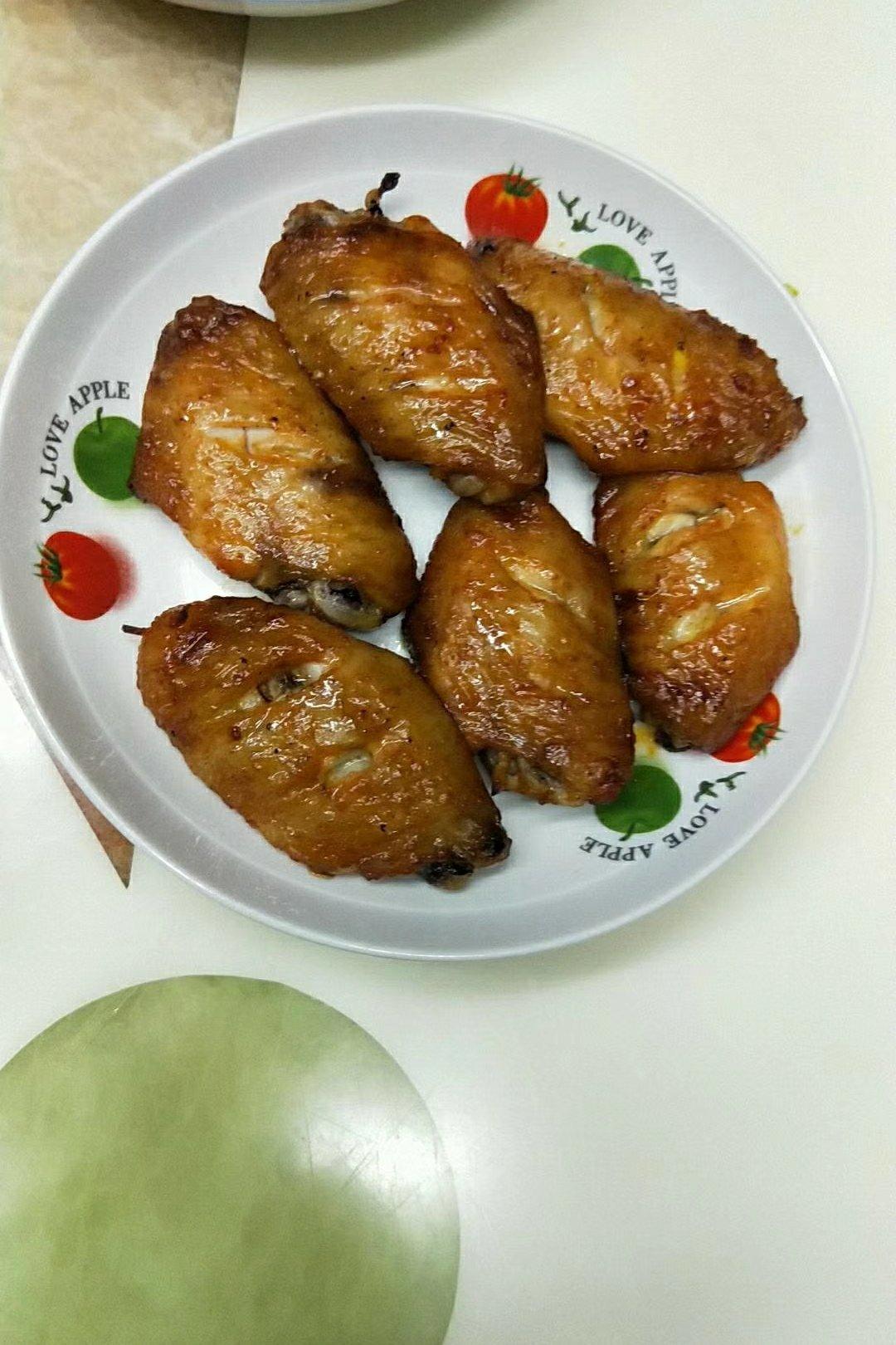 蜜汁鸡翅（烤箱）