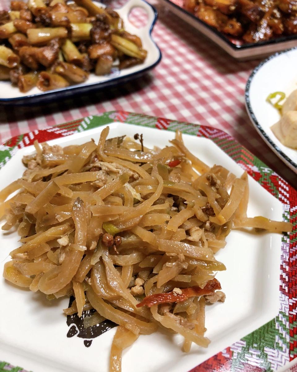 胶东炒咸菜 家的味道         超下饭 简单又快手