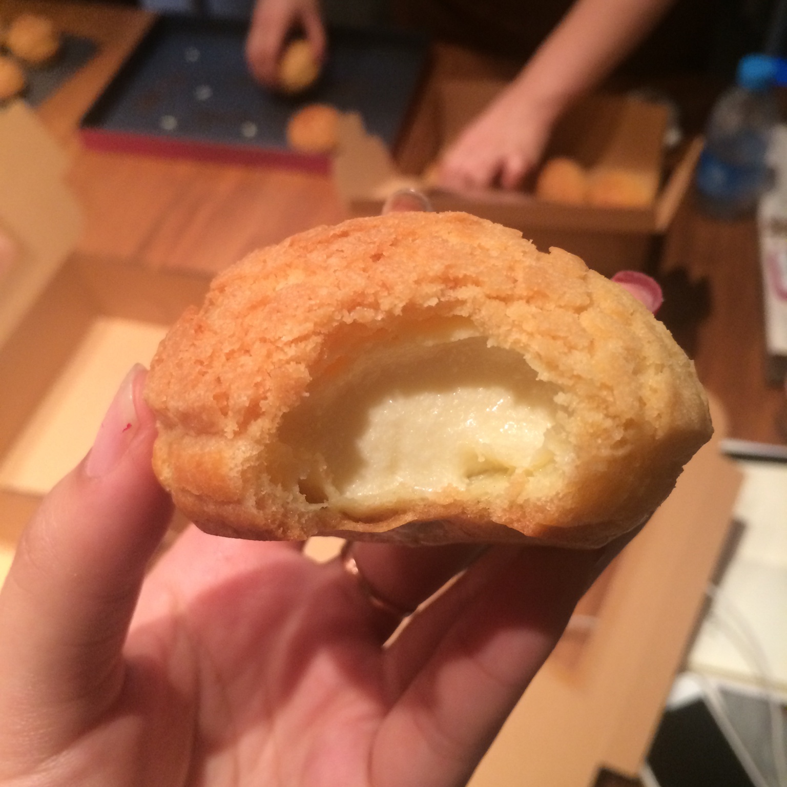 十分美味的酥皮泡芙