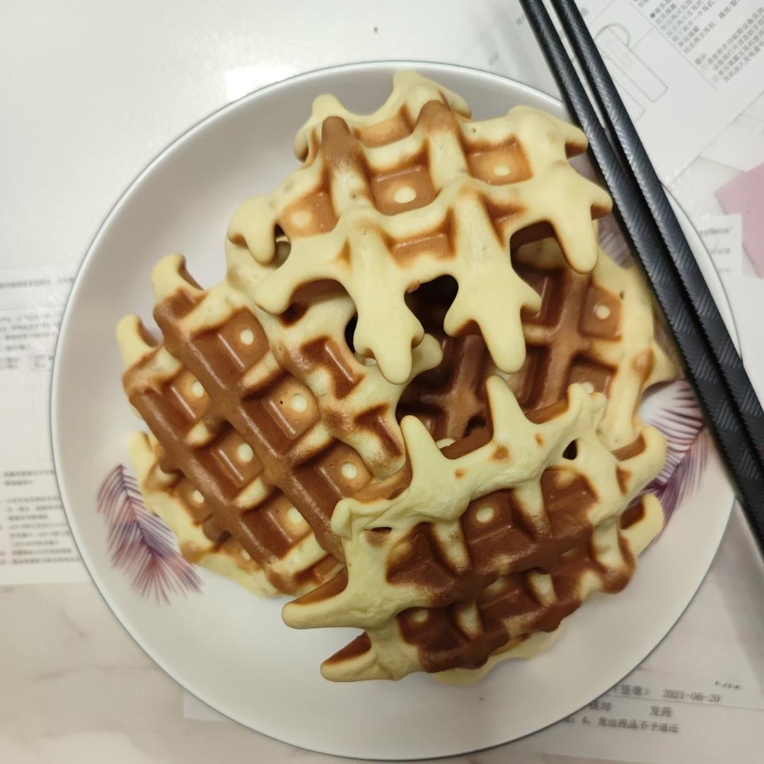 无泡打粉华夫饼(早餐机版)