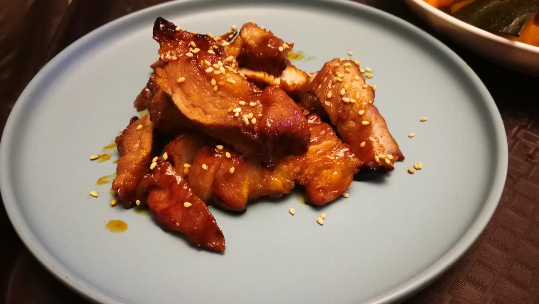 烤蜜汁猪颈肉