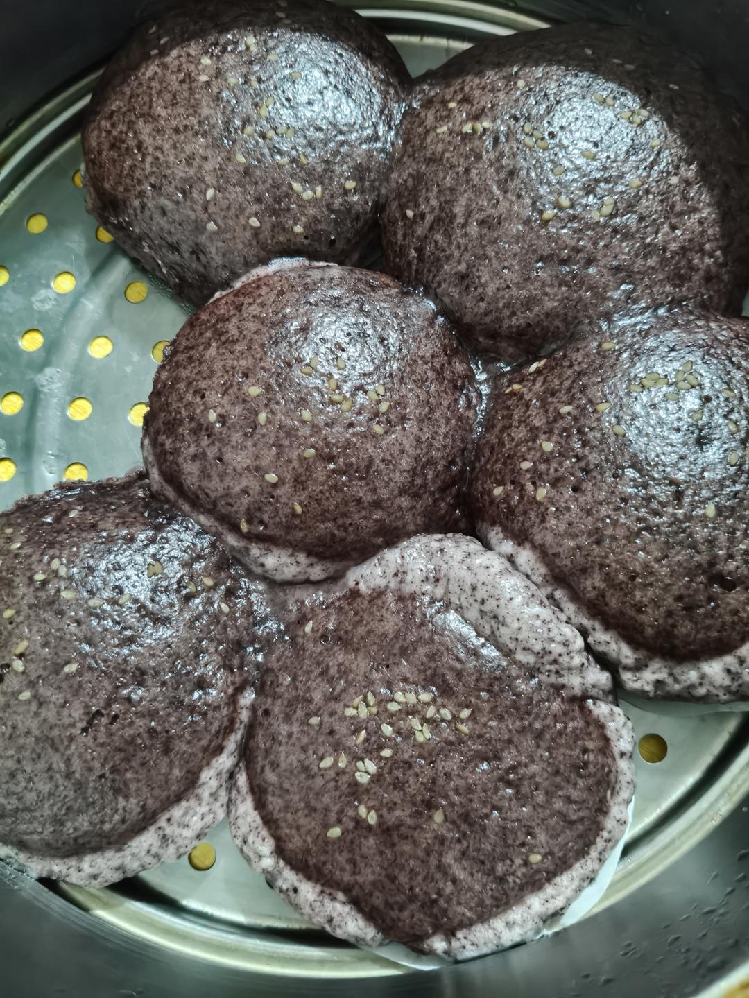 黑米马拉糕馒头