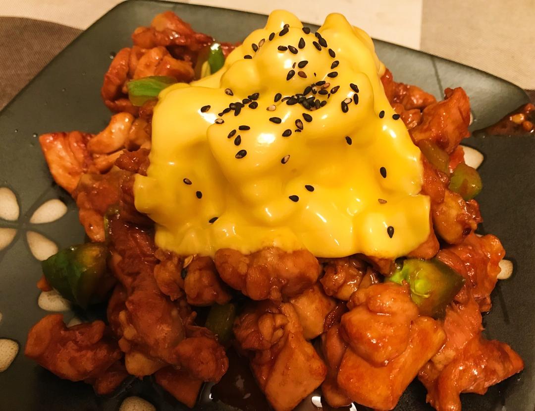 韩式芝士火辣鸡 （치즈불닭）